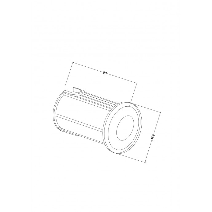 Встраиваемый светильник Outdoor O044DL-L1S3K3