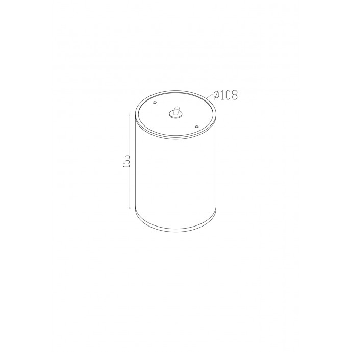 Потолочный светильник Outdoor O306CL-L12GF