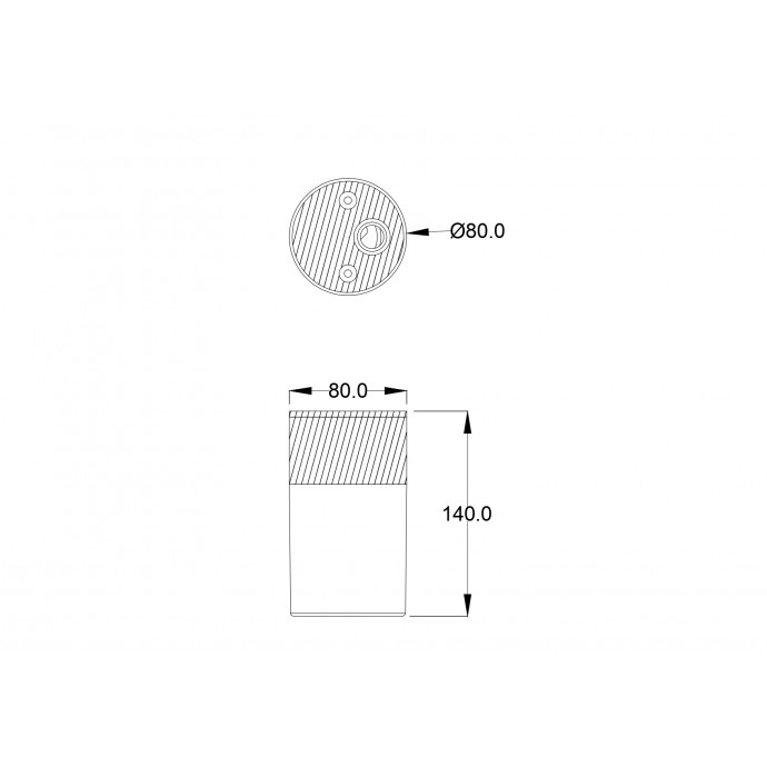 Потолочный светильник Outdoor O418CL-01B
