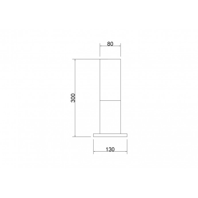 Ландшафтный светильник Outdoor O418FL-01B