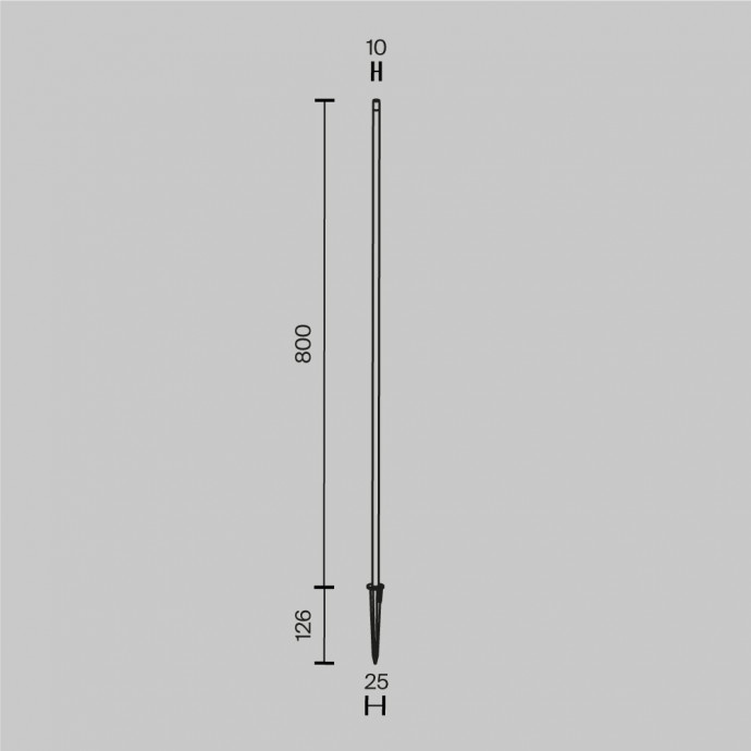 Ландшафтный светильник Outdoor O441FL-L1GF3K1