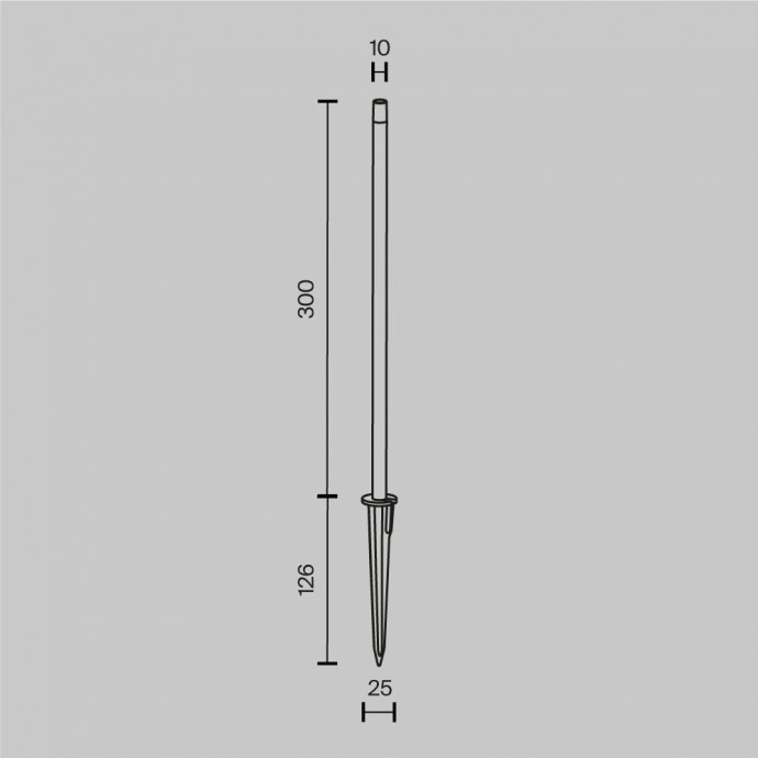 Ландшафтный светильник Outdoor O441FL-L1GF3K