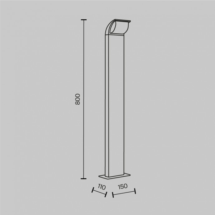 Ландшафтный светильник Outdoor O446FL-L7GF3K