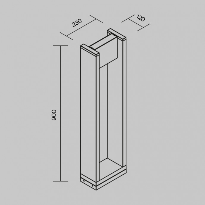 Ландшафтный светильник Outdoor O465FL-L16GF3K