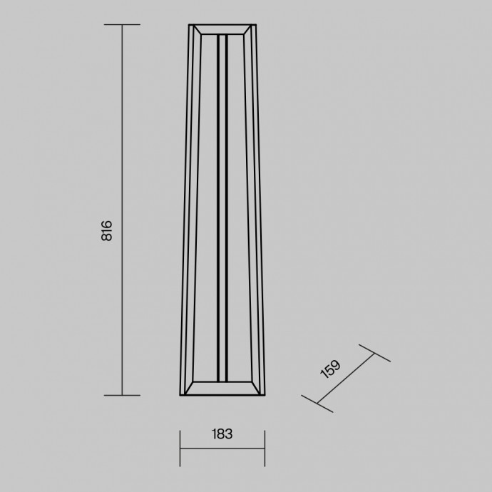 Ландшафтный светильник Outdoor O466FL-L12B3K1