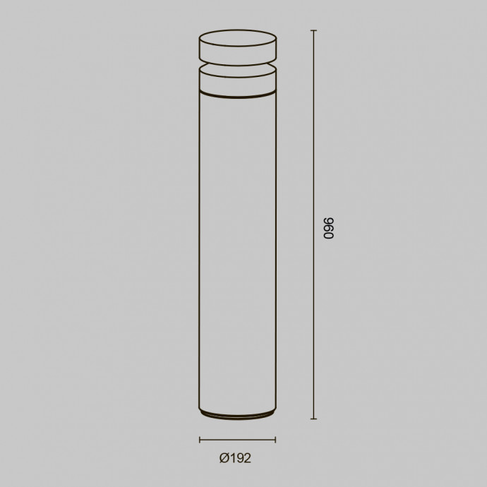 Ландшафтный светильник Outdoor O469FL-L20CM3K1