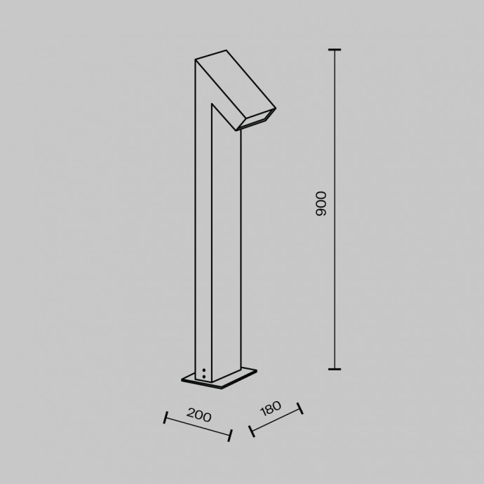 Ландшафтный светильник Outdoor O592FL-L15GF3K