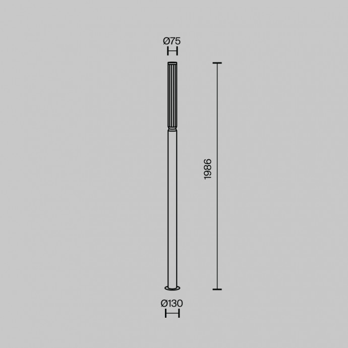 Ландшафтный светильник Outdoor O593FL-L20GF3K