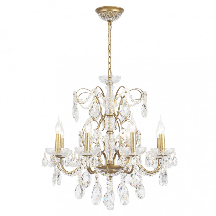 Люстра Crystal Lux ODELIS SP8 GOLD