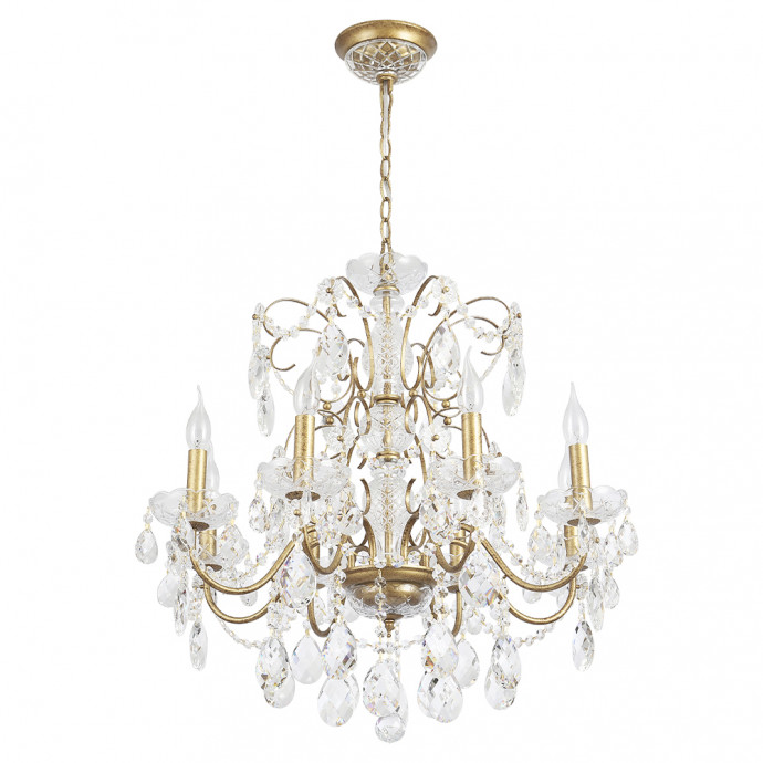 Люстра Crystal Lux ODELIS SP8 GOLD