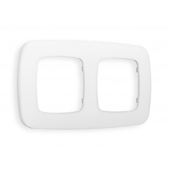 OF140122 Рамка OMEGA Ecta (Белый матовый) 2-ая