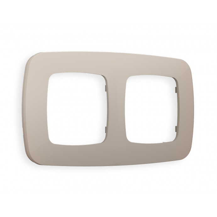 OF140362 Рамка OMEGA Ecta (Серо-бежевый матовый) 2-ая