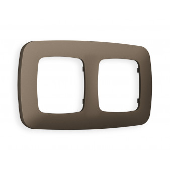 OF140632 Рамка OMEGA Ecta (Темная бронза матовый) 2-ая