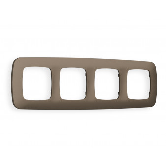 OF140634 Рамка OMEGA Ecta (Темная бронза матовый) 4-ая
