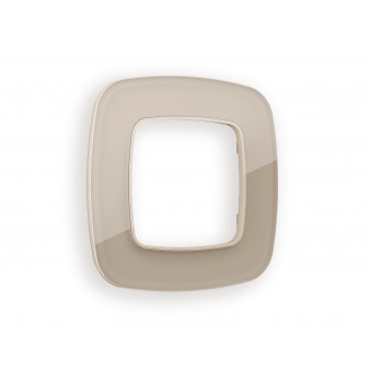 OF350601 Рамка OMEGA Radian (Серо-бежевый Стекло закаленное натуральное) 1-ая