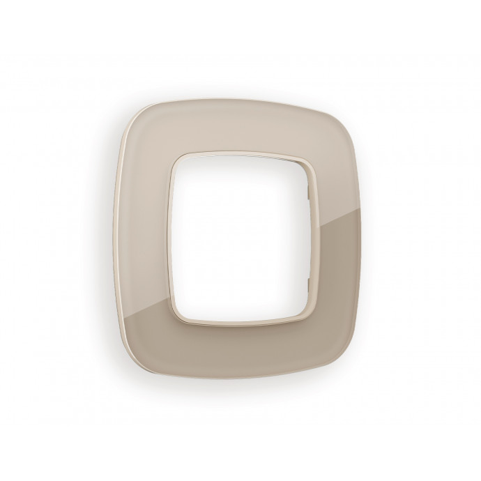 OF350601 Рамка OMEGA Radian (Серо-бежевый Стекло закаленное натуральное) 1-ая