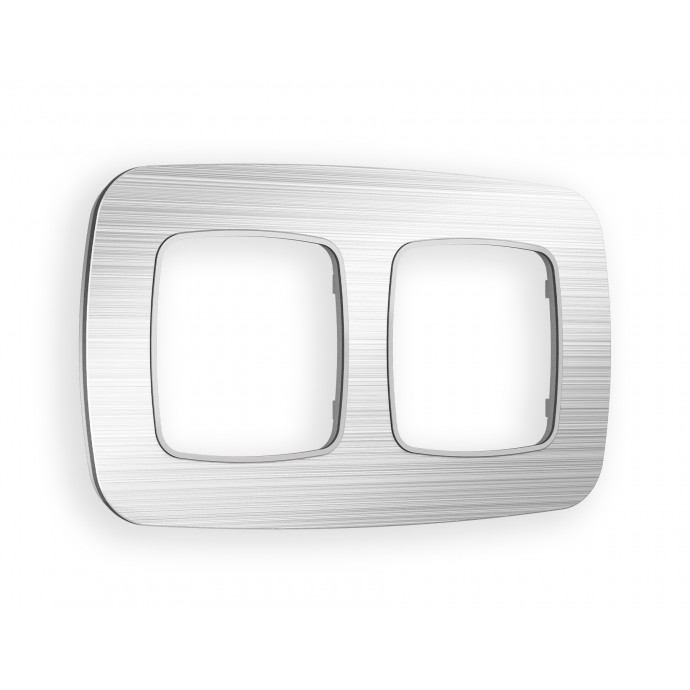 OF580102 Рамка OMEGA Radian (Серебро Металл шлифованный) 2-ая