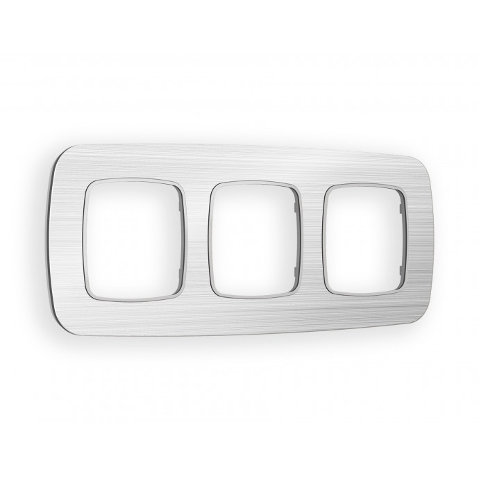 OF580103 Рамка OMEGA Radian (Серебро Металл шлифованный) 3-ая