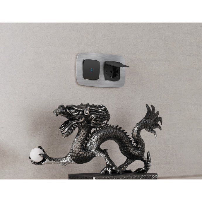 OF580103 Рамка OMEGA Radian (Серебро Металл шлифованный) 3-ая