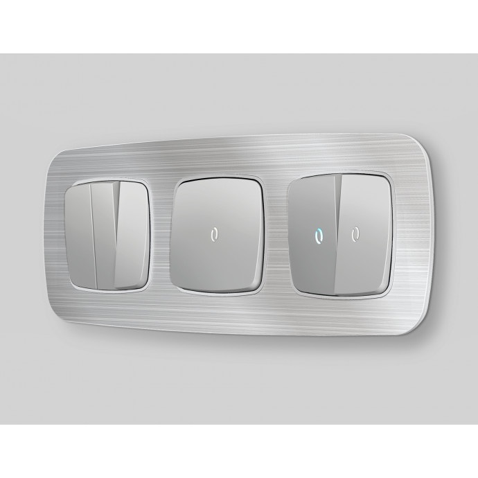 OF580103 Рамка OMEGA Radian (Серебро Металл шлифованный) 3-ая