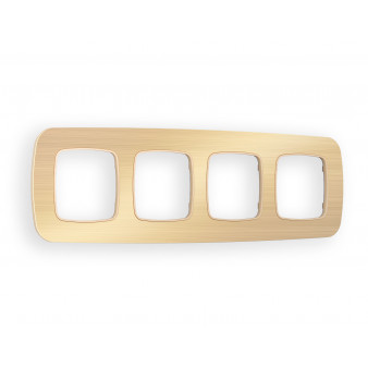 OF580304 Рамка OMEGA Radian (Шампань Металл шлифованный) 4-ая