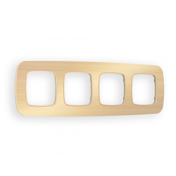 OF580304 Рамка OMEGA Radian (Шампань Металл шлифованный) 4-ая