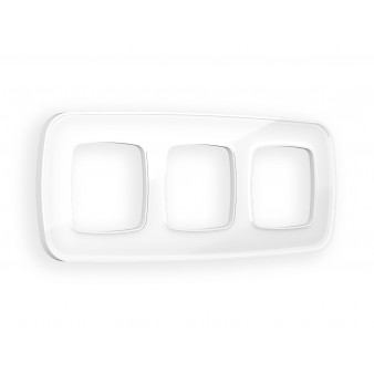 OF640103 Рамка OMEGA Coint (Белый Стекло органическое) 3-ая