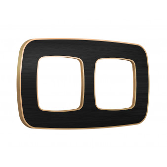 OF640542 Рамка OMEGA Coint (Черный Стекло органическое/Шампань) 2-ая