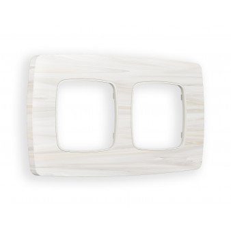 OF940302 Рамка OMEGA Opera (Бежевый мрамор) 2-ая