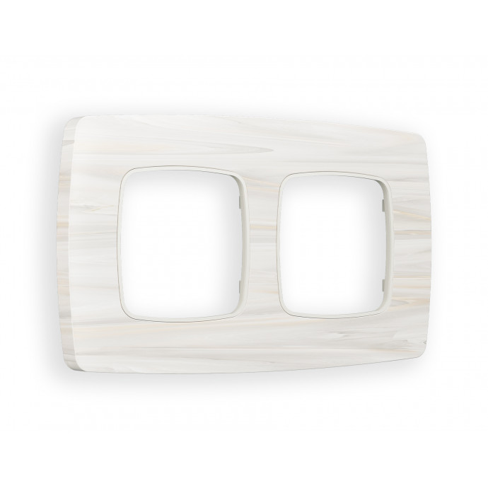 OF940302 Рамка OMEGA Opera (Бежевый мрамор) 2-ая