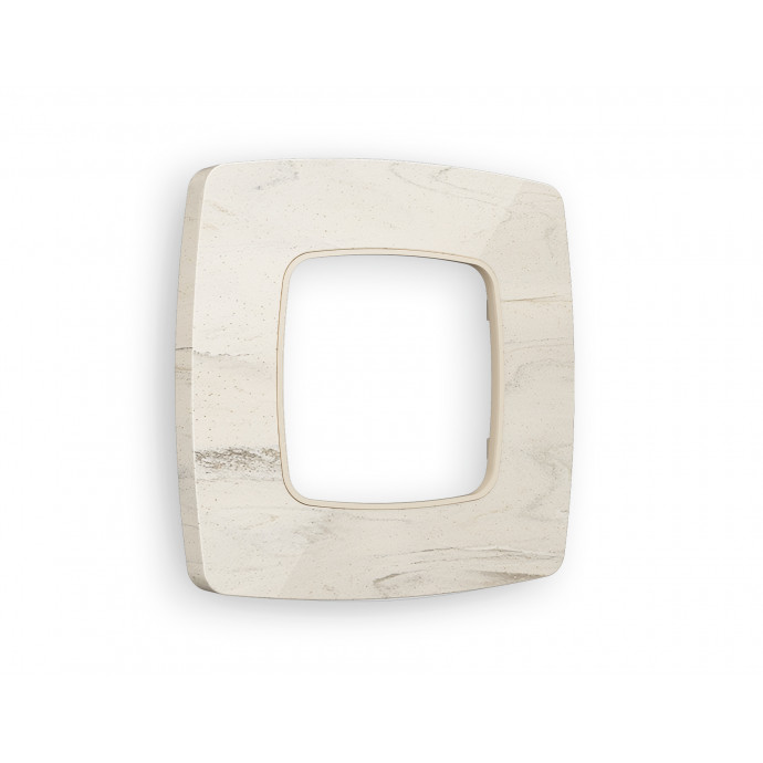 OF940601 Рамка OMEGA Opera (Серо-бежевый мрамор) 1-ая