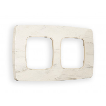 OF940602 Рамка OMEGA Opera (Серо-бежевый мрамор) 2-ая