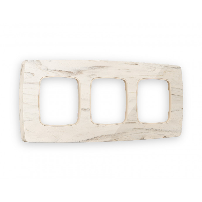 OF940603 Рамка OMEGA Opera (Серо-бежевый мрамор) 3-ая