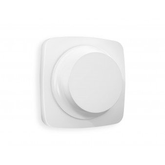 OP1255 Лицевая панель OMEGA (Белый матовый) для светорегулятора универсального QUANT