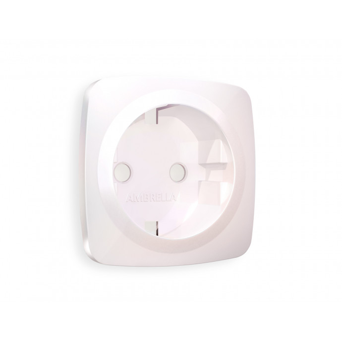 OP1260 Лицевая панель OMEGA (Белый матовый) для электрической розетки с/з QUANT