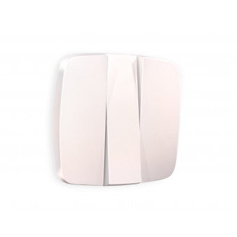 OP2050 Лицевая панель OMEGA (Жемчуг) для 3-кл выключателей QUANT