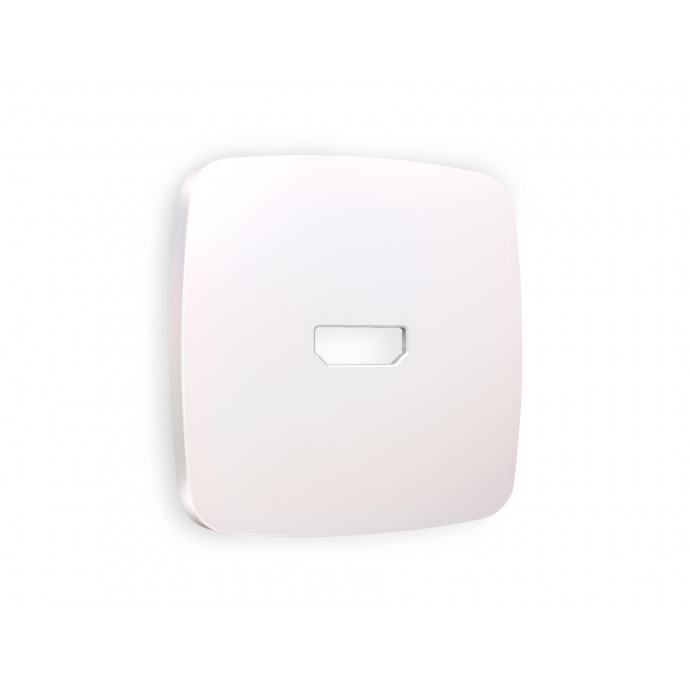 OP2140 Лицевая панель OMEGA (Жемчуг) для HDMI розетки QUANT