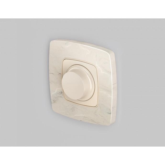 OP3255 Лицевая панель OMEGA (Бежевый матовый) для светорегулятора универсального QUANT