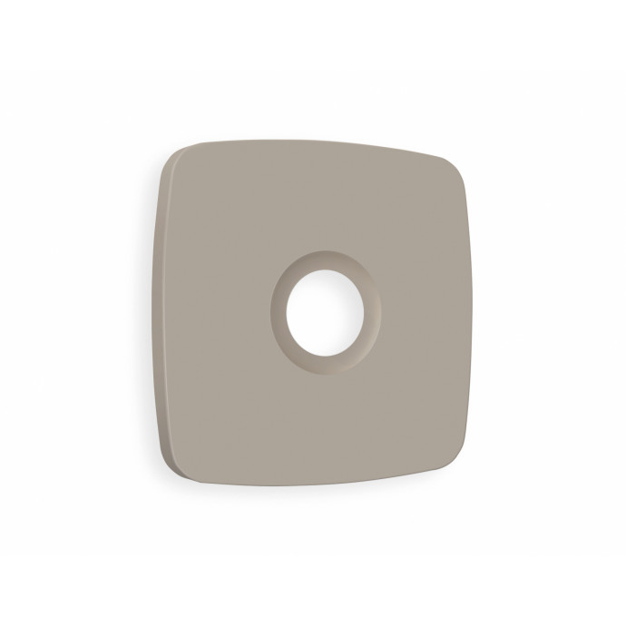 OP3730 Лицевая панель OMEGA (Серо-бежевый матовый) для TV розетки QUANT