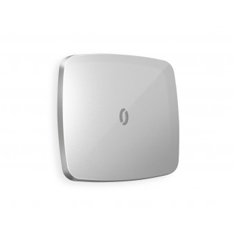 OP4020 Лицевая панель OMEGA (Серебро глянец) для 1-кл выключателей с подсветкой QUANT