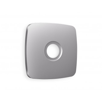 OP5130 Лицевая панель OMEGA (Сталь матовый) для TV розетки QUANT