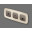 OP6440 Лицевая панель OMEGA (Темная бронза матовый) для HDMI розетки QUANT