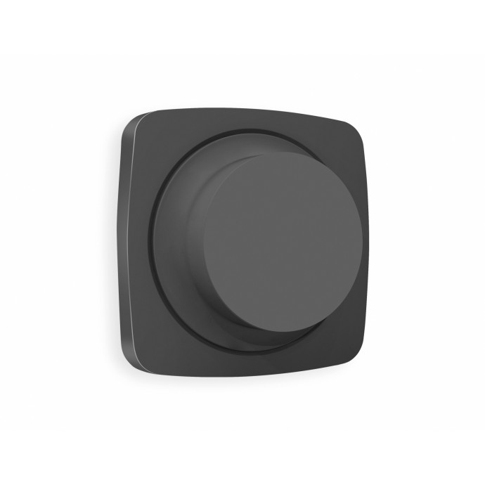 OP9055 Лицевая панель OMEGA (Графит Мякое касание) для светорегулятора универсального QUANT