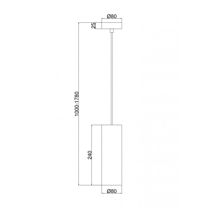 Подвесной светильник Maytoni Pendant P011PL-01CH