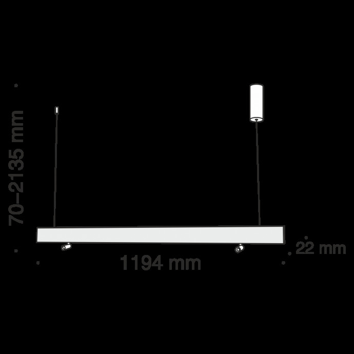 Подвесной светильник Technical P068PL-L27W4K