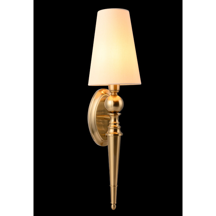 Бра Crystal Lux PER PER AP1 BRASS/BEIGE