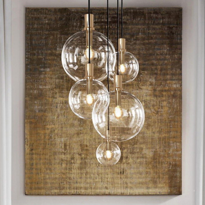 Подвесной Светильник Penball D15 Gold By Imperiumloft