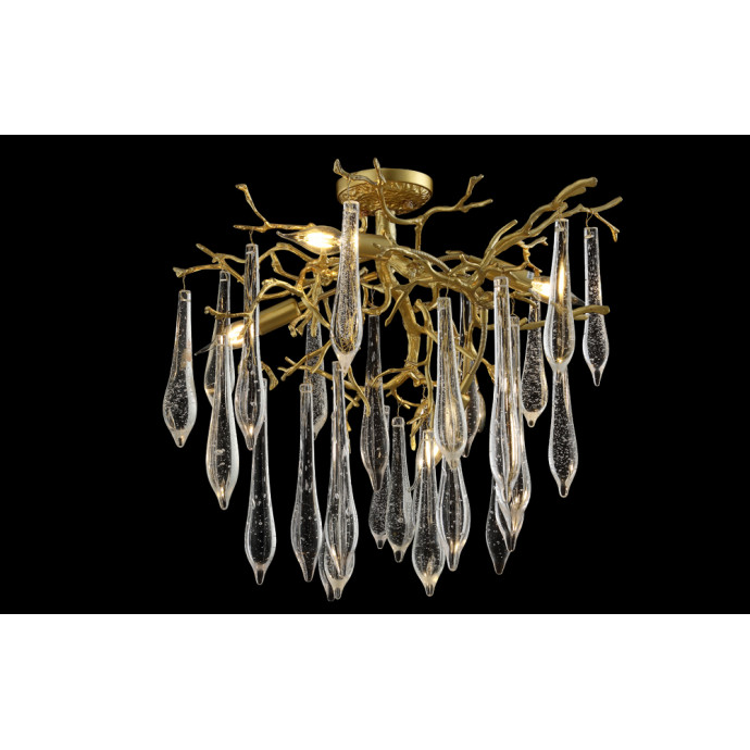 Люстра Crystal Lux REINA PL5 D600 GOLD PEARL