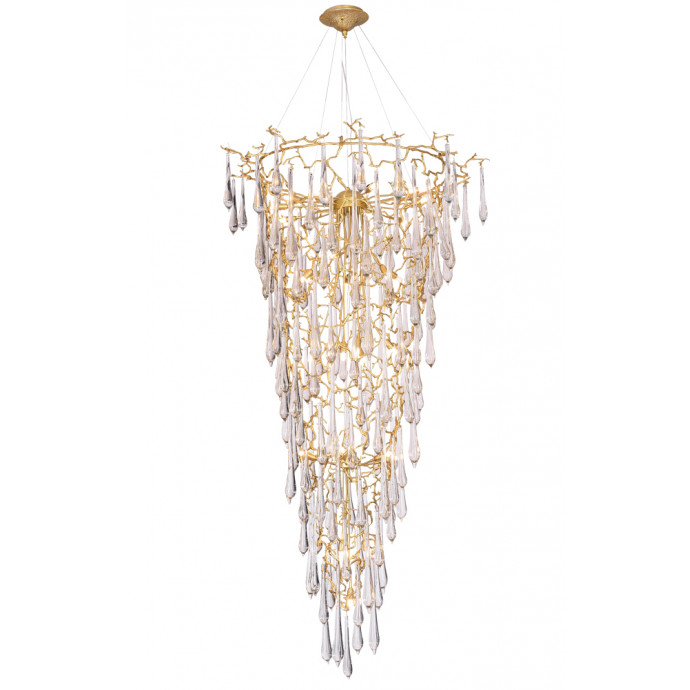 Люстра Crystal Lux REINA REINA SP34 D1200 GOLD PEARL