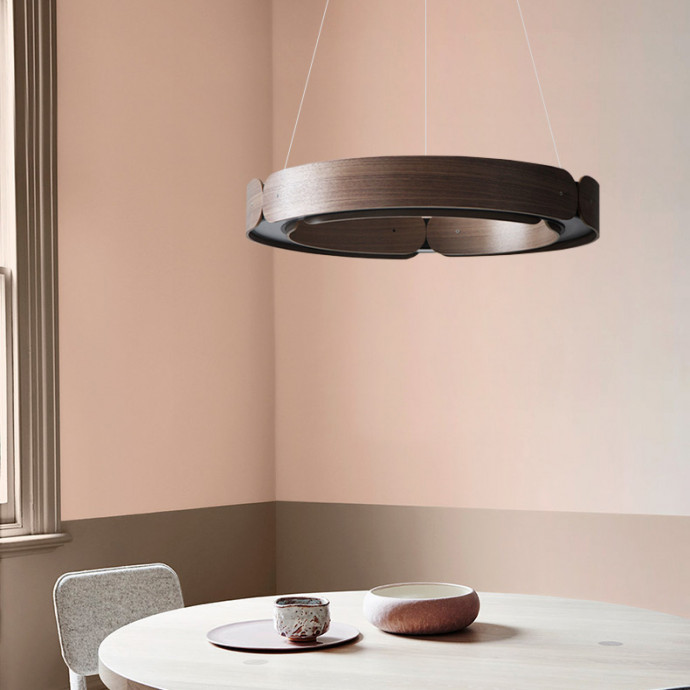 Подвесной Кольцевой Светильник Range 1 D70  Light Wood By Imperiumloft